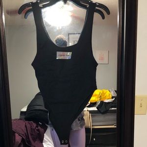 Low Back Tank Bodysuit !